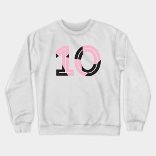 Lionel Messi 10 Miami Soccer Crewneck Sweatshirt